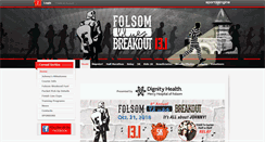 Desktop Screenshot of folsomblueshalf.org
